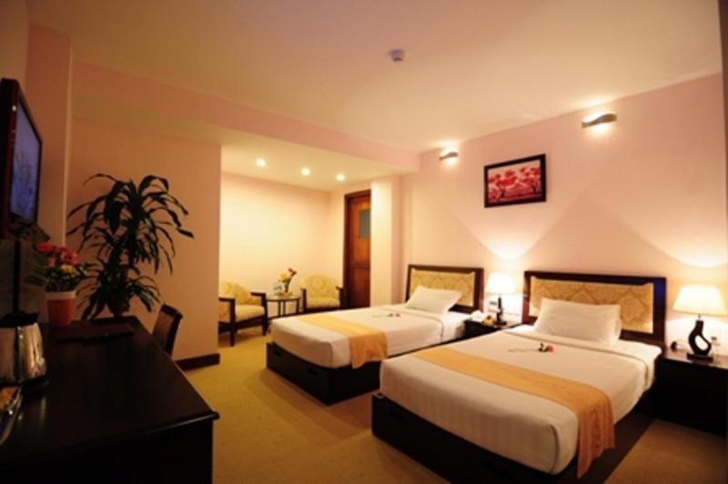 Dong Kinh A Hotel Ho Chi Minh-staden Rum bild