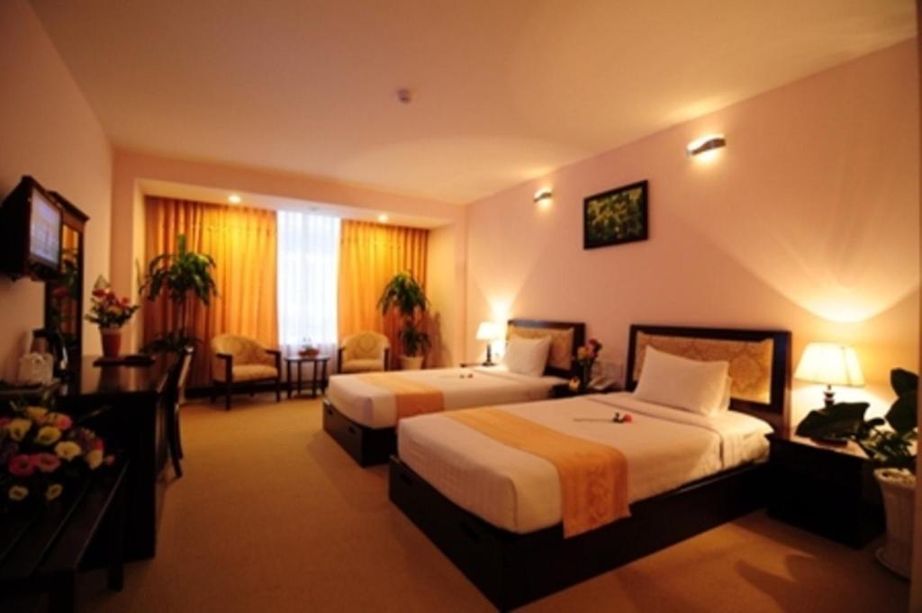 Dong Kinh A Hotel Ho Chi Minh-staden Rum bild