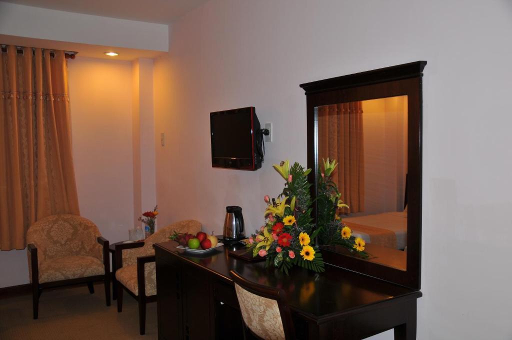 Dong Kinh A Hotel Ho Chi Minh-staden Rum bild