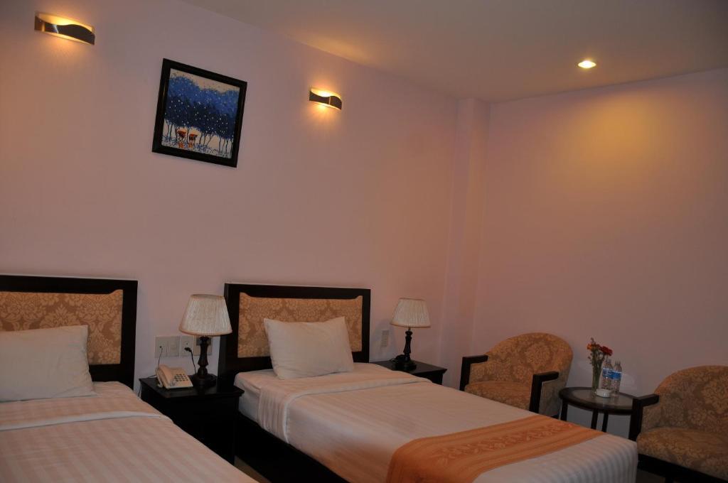 Dong Kinh A Hotel Ho Chi Minh-staden Rum bild