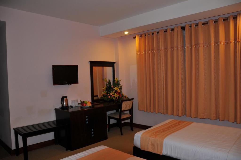 Dong Kinh A Hotel Ho Chi Minh-staden Rum bild