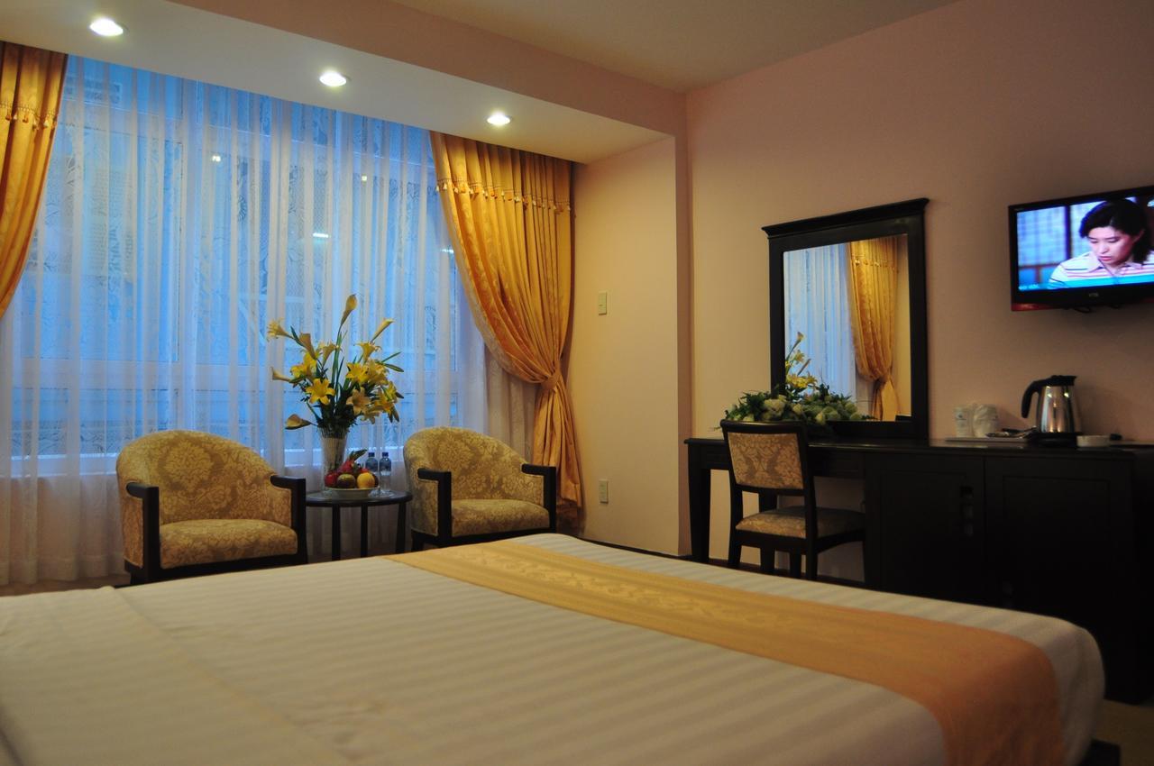 Dong Kinh A Hotel Ho Chi Minh-staden Exteriör bild